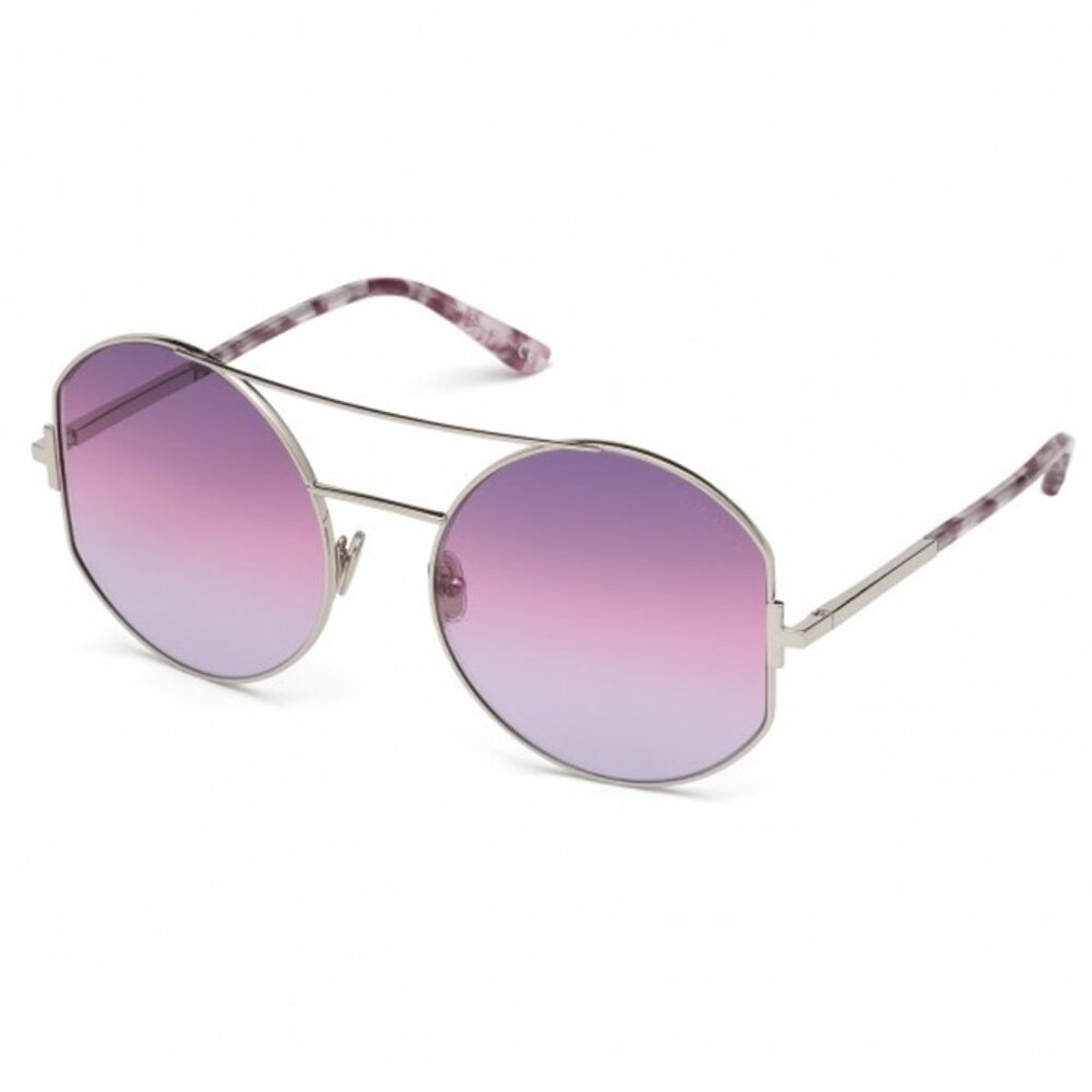 NEW TOM FORD WOMEN ROUND SUNGLASSES PINK TOM FORD EYEWEAR
